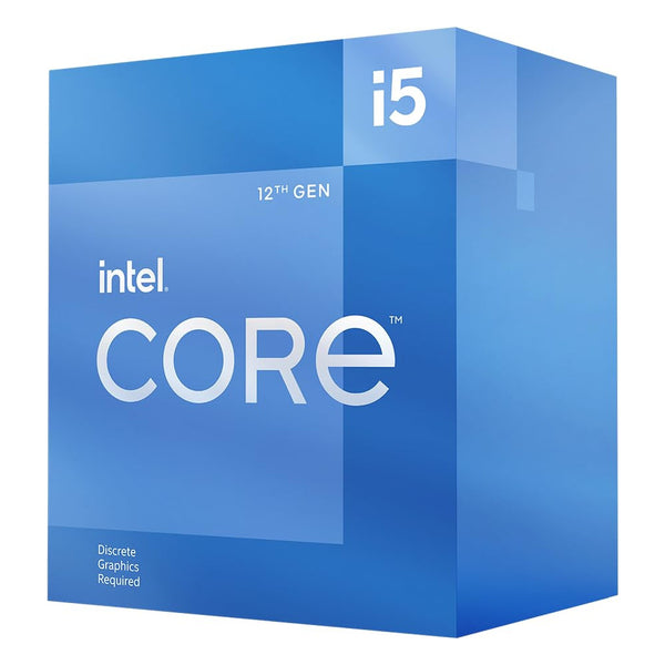 Intel Core i5-12400F Desktop Processor — front view