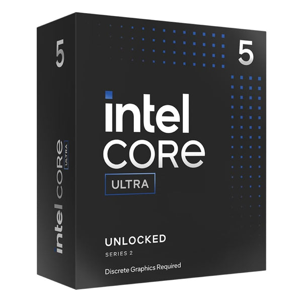 Intel Core Ultra 5 245KF Desktop Processor — front view
