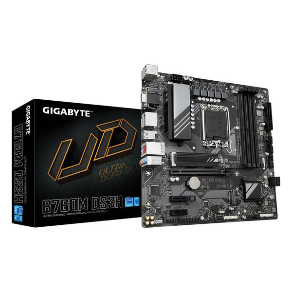 Gigabyte B760M DS3H AX Motherboard — front view