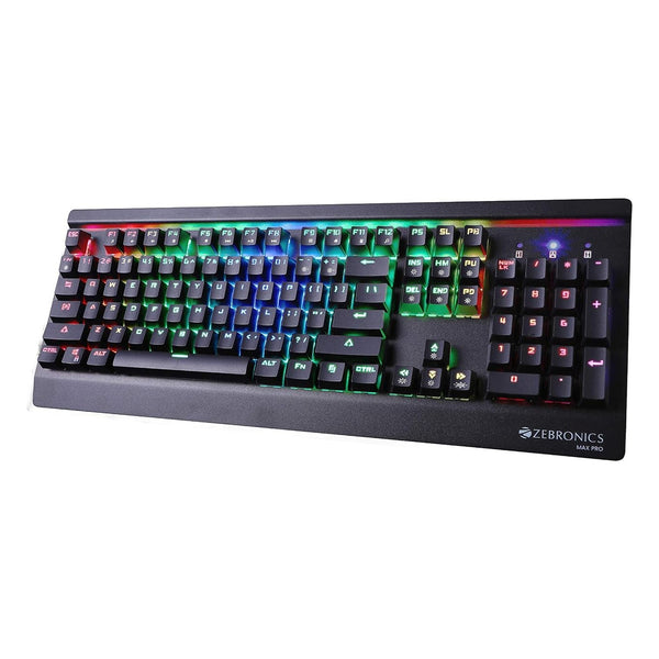 Zebronics Zeb-Max Pro Mechanical Keyboard — front view