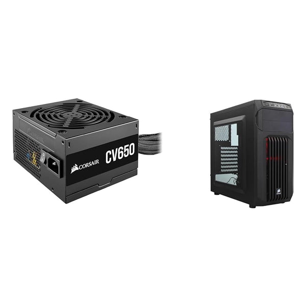 Corsair CV650 650W 80+ Bronze Power Supply — front view