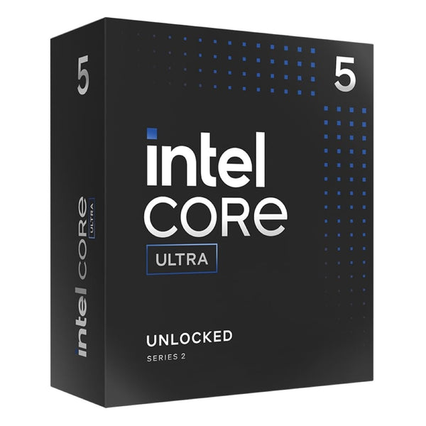 Intel Core Ultra 5 245K Desktop Processor — front view