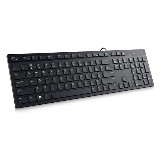 Dell KB216 Wired Multimedia Keyboard — front view