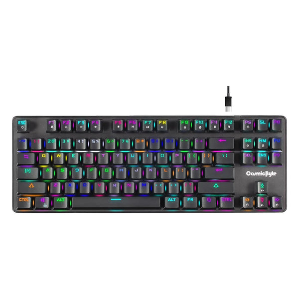 Cosmic Byte CB-GK-16 Firefly Mechanical Keyboard — front view