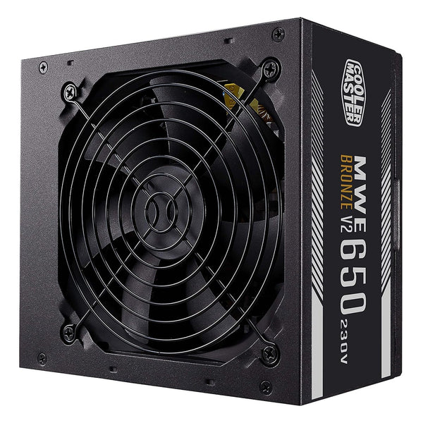 Cooler Master MWE Bronze 650 V2 Power Supply — front view