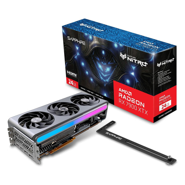 Sapphire NITRO+ AMD Radeon RX 7900 XTX 24GB Graphics Card — front view