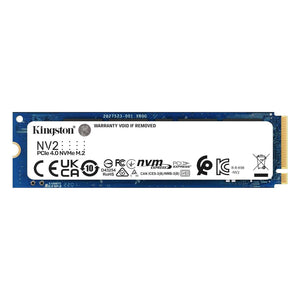 Kingston NV2 500GB NVMe M.2 — 500GB Internal SSD, PCIe 4.0 NVMe