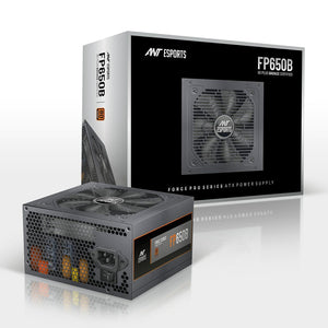 Ant Esports FP650B 650W 80+ Bronze Power Supply — 650W 80 PLUS Bronze, Semi-Modular SMPS
