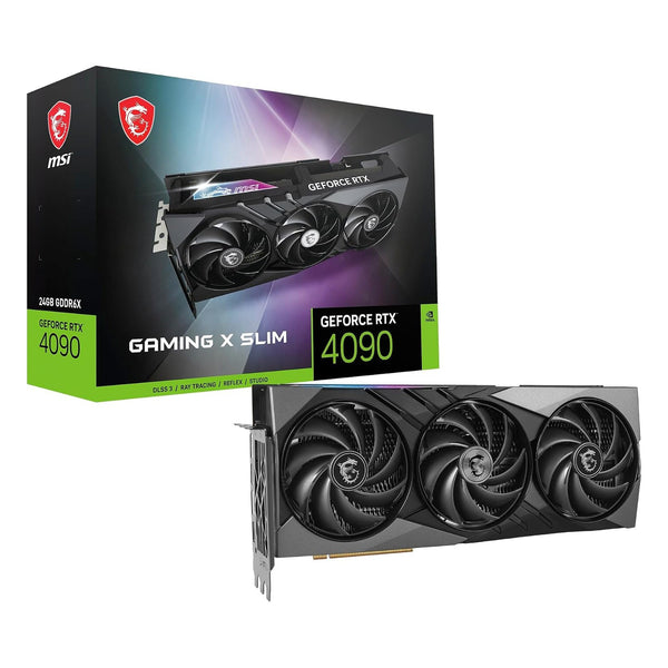 MSI GeForce RTX 4090 SUPRIM LIQUID X 24G Graphics Card — front view