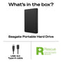 Seagate One Touch 2TB Portable HDD — angled view