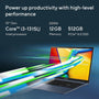 ASUS Vivobook 15 X1504VA — angled view