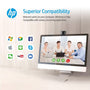 HP w500 Full HD Webcam — in use