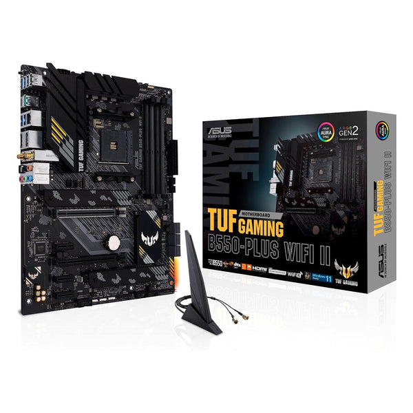 ASUS TUF GAMING B550-PLUS WIFI II Motherboard — B550 chipset, AM4 socket, ATX (1 of 5)