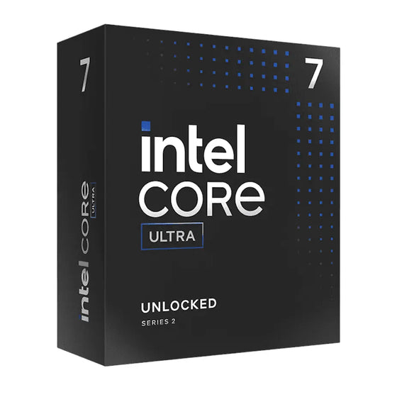 Intel Core Ultra 7 265KF Desktop Processor — 20 cores / 20 threads, up to 5.5 GHz, LGA1851, No Integrated Graphics