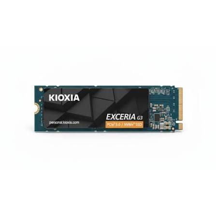 KIOXIA EXCERIA G3 1TB NVMe SSD, up to 10000MB/s R, 5Y Warranty, PCIe Gen5 NVMe M.2 (2280) | Interna| Best for AI Computing and Gaming Storage TBW600